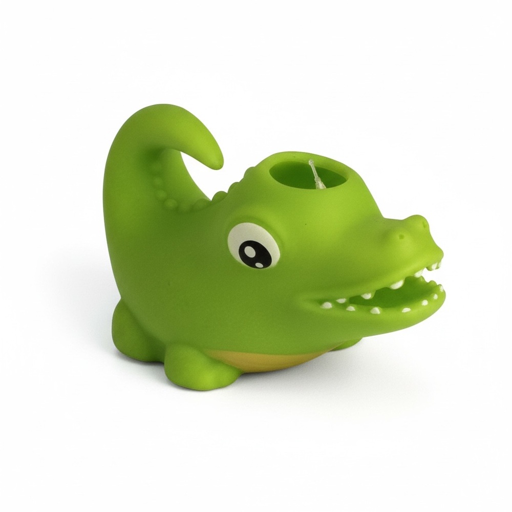Green Crocodile Water Pail - Bath Toy | Toddler Pour & Play | Ages 3+ - Picture 2 of 6